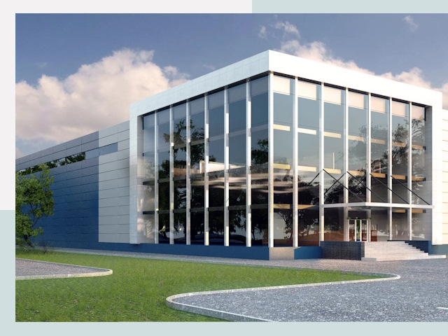 Торговые здания в Беслане