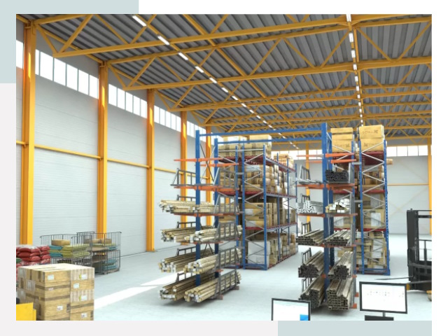 Типовые ангары в Беслане