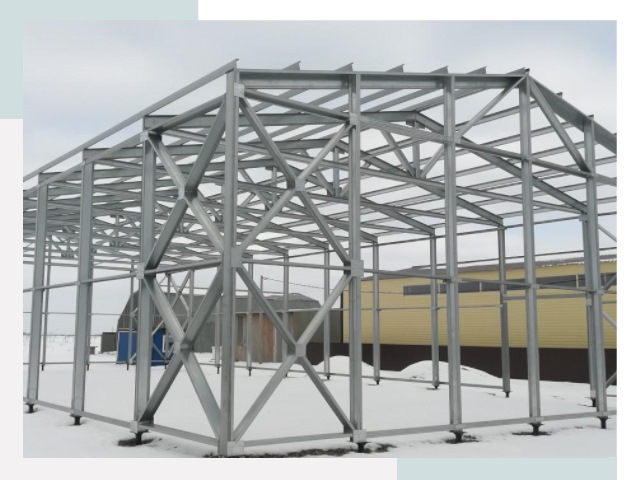 Каркасные ангары в Беслане