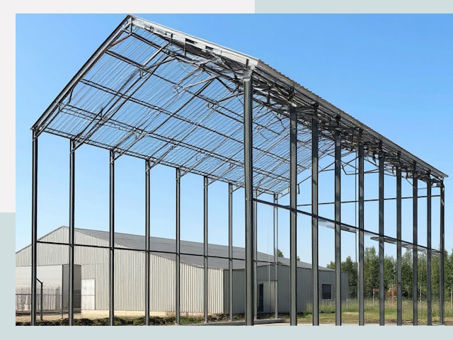 Прямо стенные ангары от СтальСтрой-Бсл по цене 608 руб.