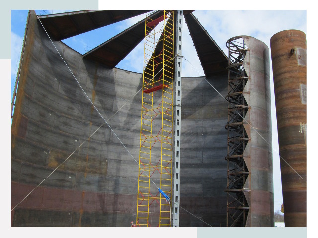 Строительство резервуаров в Беслане