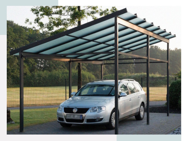 Навесы для автомобилей в Беслане