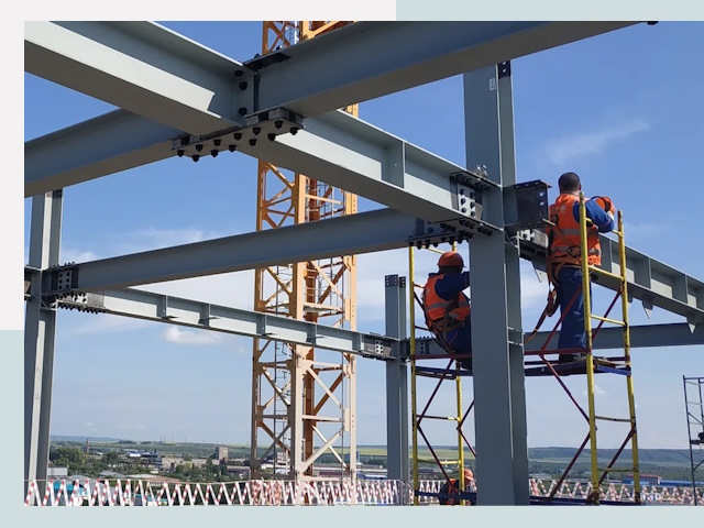 Монтаж металлоконструкций в Беслане