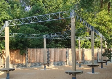 Терраса из металлоконструкций под ключ, проектирование, изготовление и монтаж от СтальСтрой-Бсл